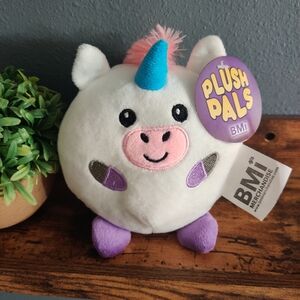 Unicorn plush NWT squish kids toy stuffed animal plush pals BMI merchandise